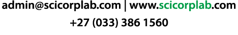 admin@scicorplab.com | www.scicorplab.com +27 (033) 386 1560