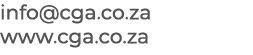 info@cga.co.za www.cga.co.za