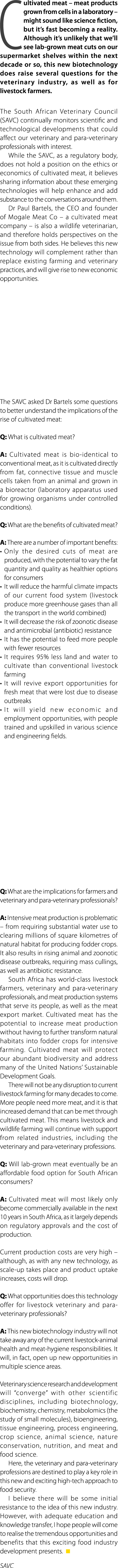 Cultivated meat – meat products grown from cells in a laboratory – might sound like science fiction, but it’s fast be...