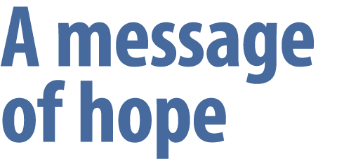 A message of hope