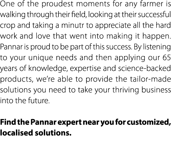 One of the proudest moments for any farmer is walking through their field, looking at their successful crop and takin...