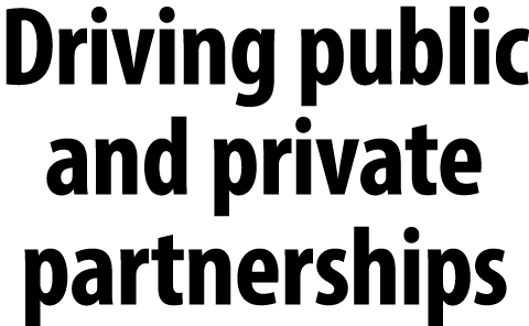 Driving public and private partnerships