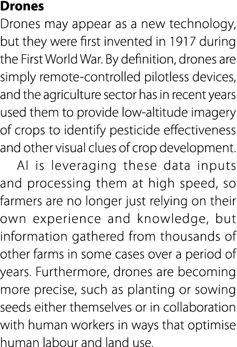 Drones Drones may appear as a new technology, but they were first invented in 1917 during the First World War. By def...
