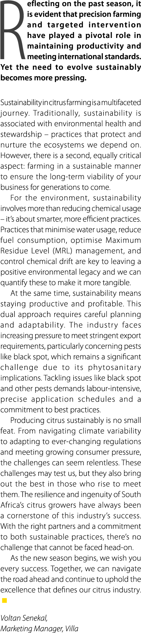Reflecting on the past season, it is evident that precision farming and targeted intervention have played a pivotal r...