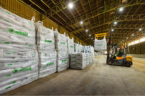 Bagging Plant - Joel Mkhohliso, Forklift Driver. 