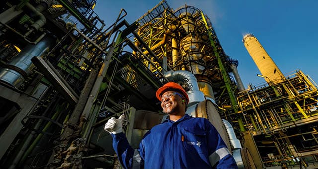 Sasol Secunda. Sasol Catalytic Cracker plant