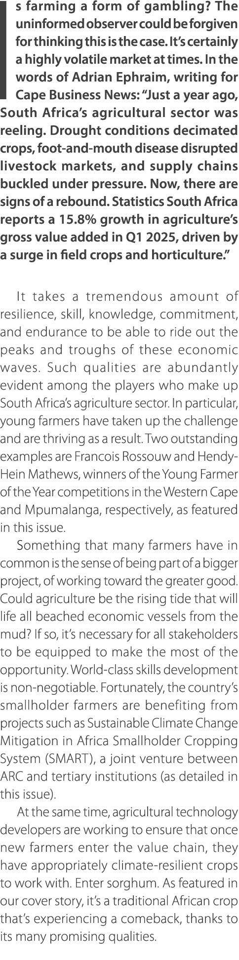 Is farming a form of gambling? The uninformed observer could be forgiven for thinking this is the case. It&rsquo;s certainl...
