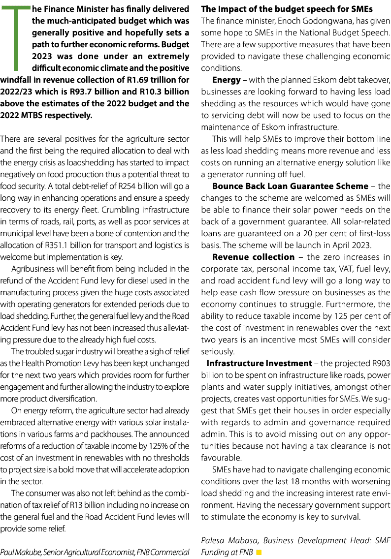 The Finance Minister has finally delivered the much anticipated budget which was generally positive and hopefully set...