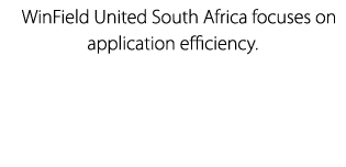 WinField United South Africa focuses on application efficiency.