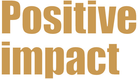 Positive impact