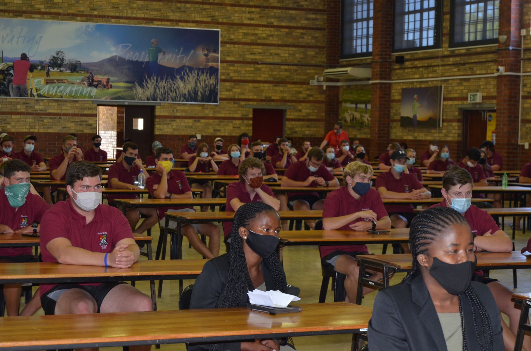 ELSENBURG AGRICULTURAL TRAINING INSTITUTE WELCOMES FIRST YEAR STUDENTS